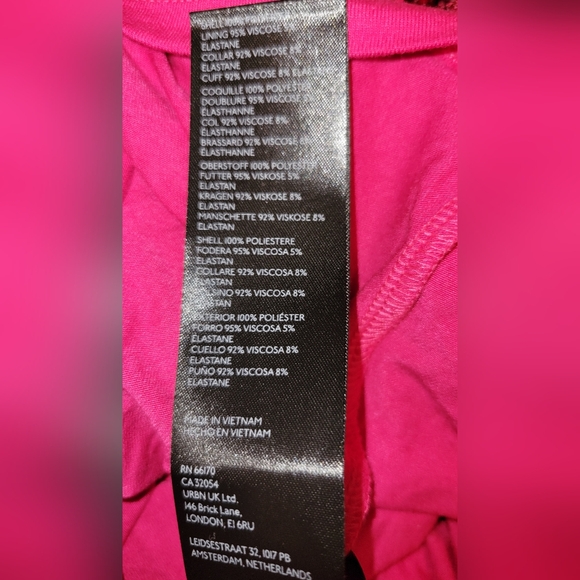 Anthropologie Pilcro Sequin Top Size Medium Pink (Raspberry) - Picture 8 of 10